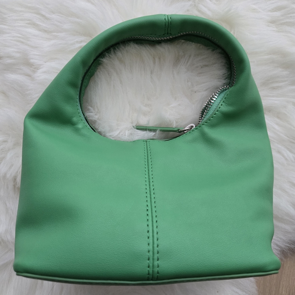 Green Leather Women's Bag